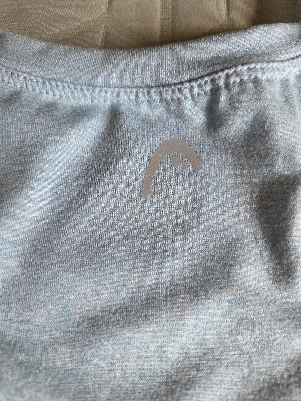 Head Light Gray Racerback Performance Tank - Picture 8 of 11